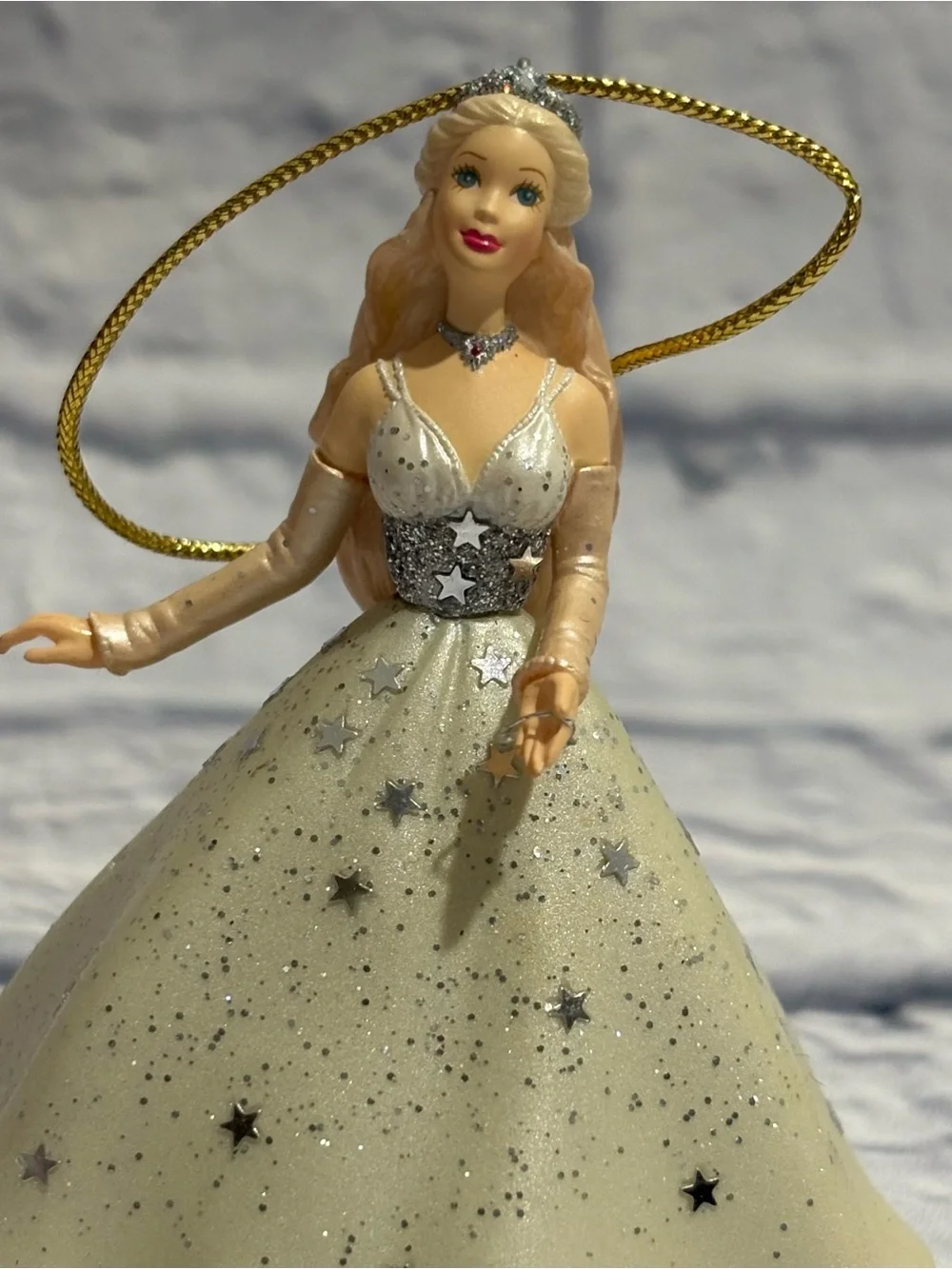 Vintage 2001 Hallmark “Celebration Barbie” ornament collectors series